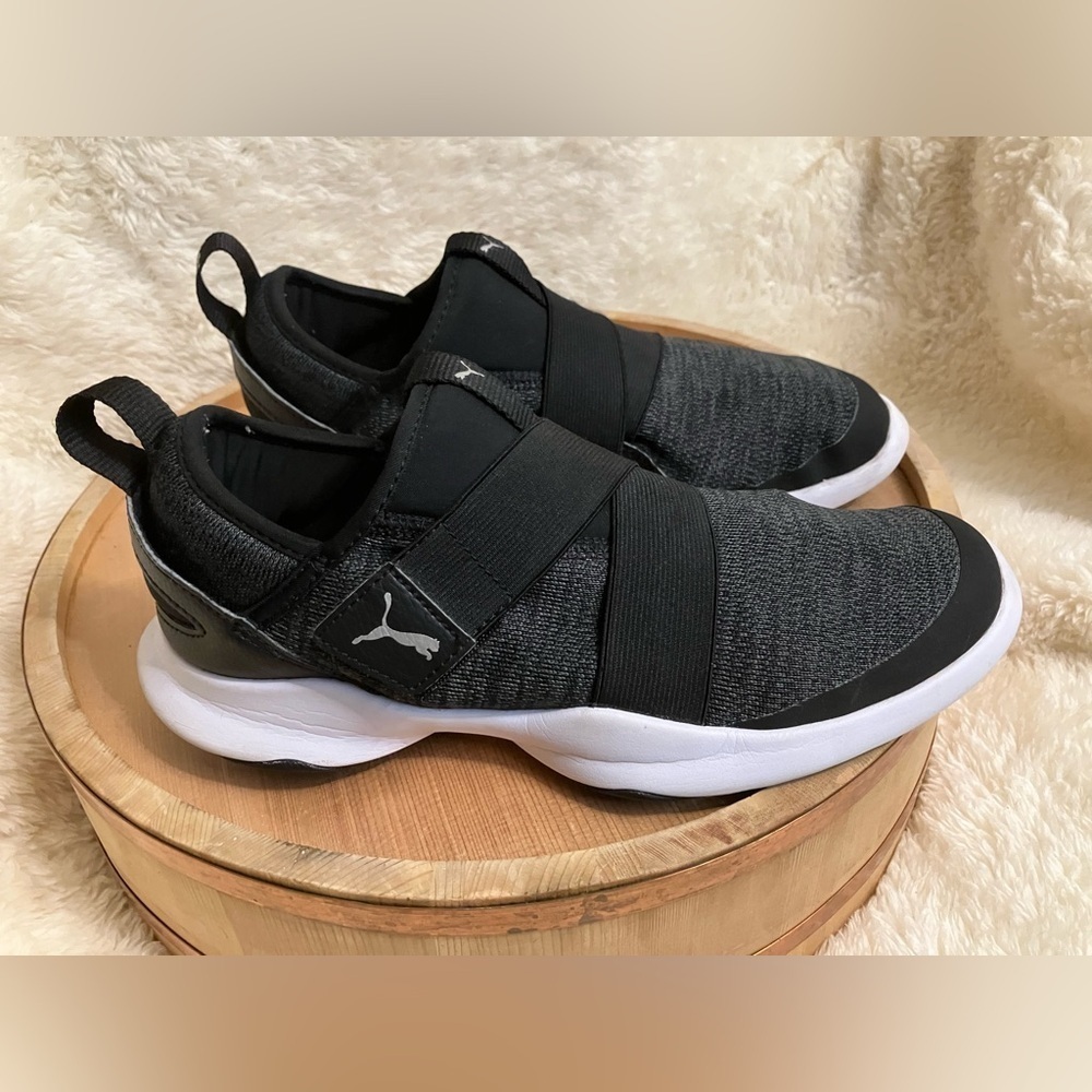 Black Puma Dare AC Sneakers Women's Training Athletic Soft Foam Shoes Size 7.5